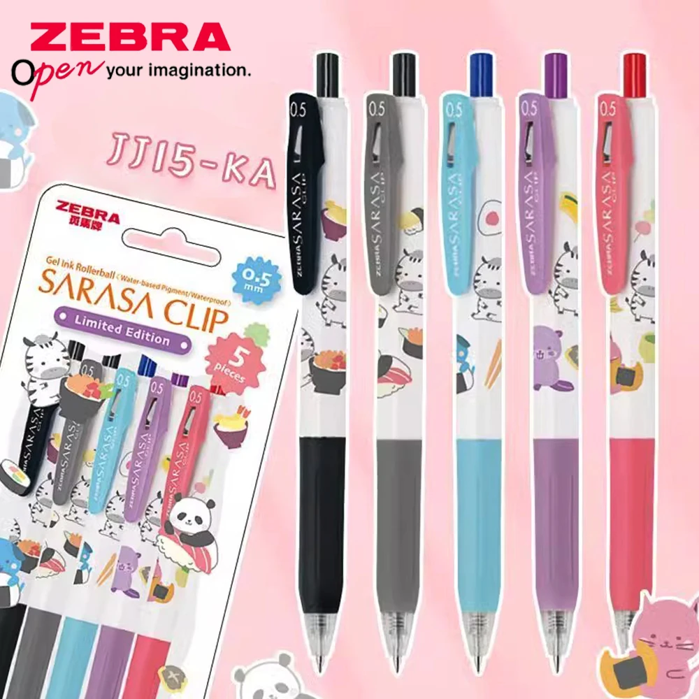 Zebra Pen Mildliner - 5-teiliges Japan ZEBRA Color Gel Pens