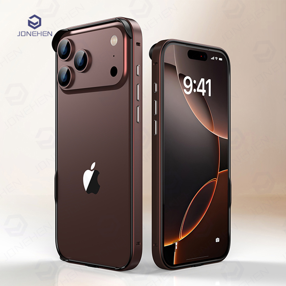 Metal Photo Panel - Leichtes Hybrid-Silikon-Rahmen-Aluminium-Metallgehäuse für iPhone 18 17