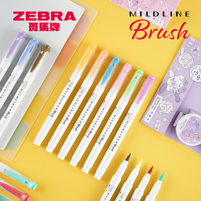 Zebra Pen Sarasa - Zebra Colores Doppelköpfiger Textmarker Plumones WFT8