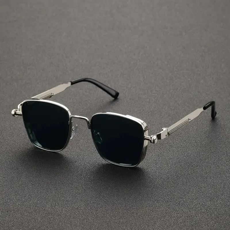 Herren-Sonnenbrille im Vintage – Metal Photo Panel Bewertung und Preis