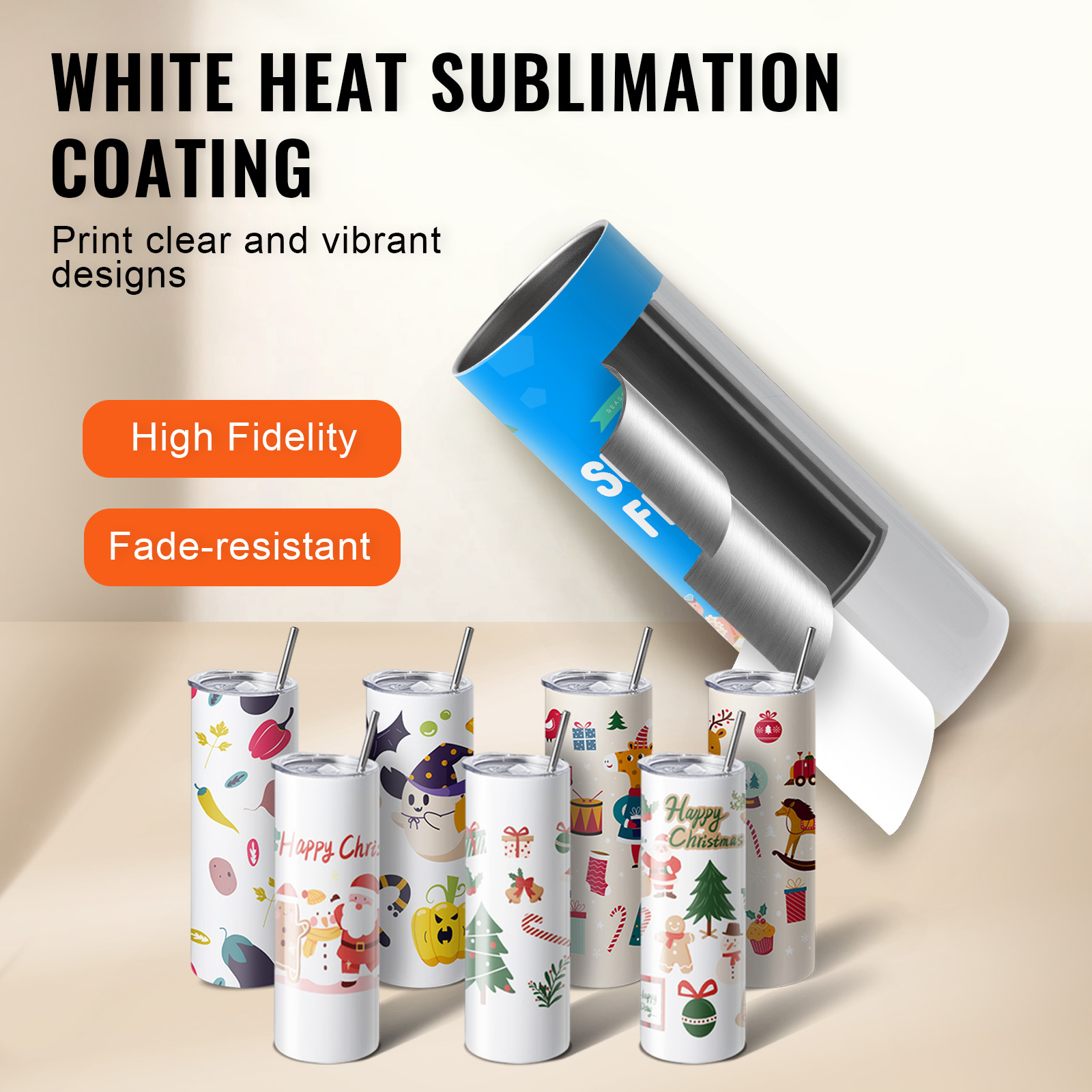 SucceBuy 8/12/14/16/24/50 Stüc – Sublimation Mug White Bewertung und Preis