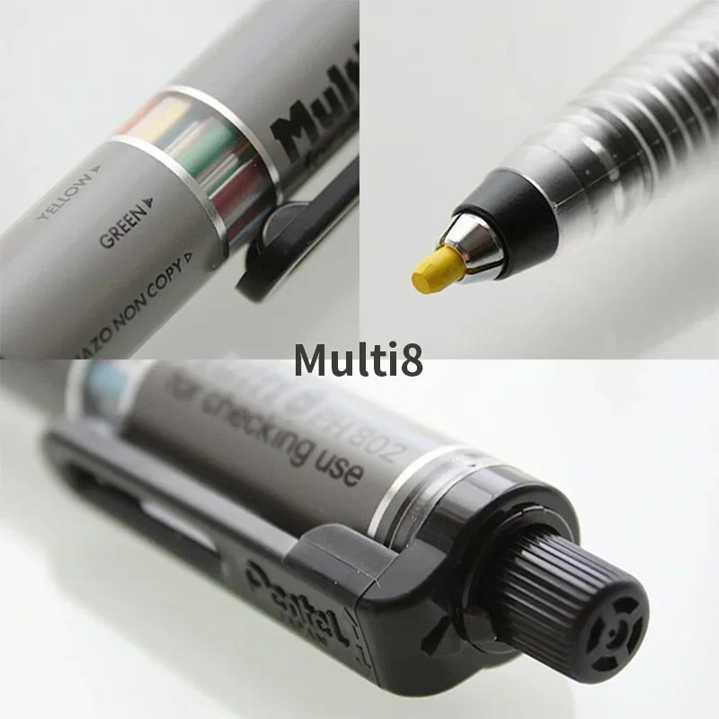 Japan Pentel Multi+8 Druckblei – Pentel Pen Energel Bewertung und Preis