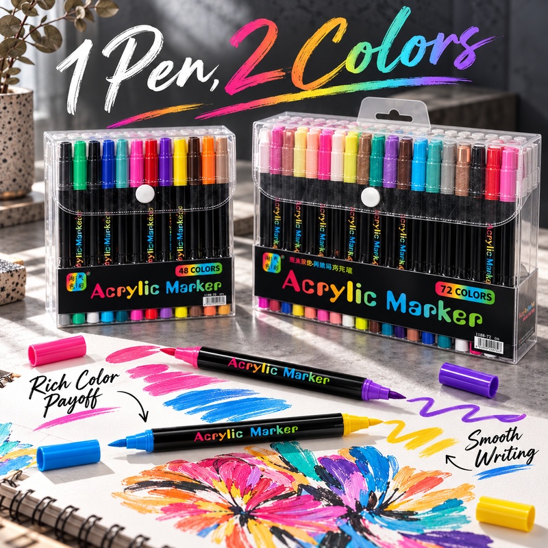 Zweifarbige Acryl-Filzstifte,  – Copic Marker Classic Bewertung und Preis