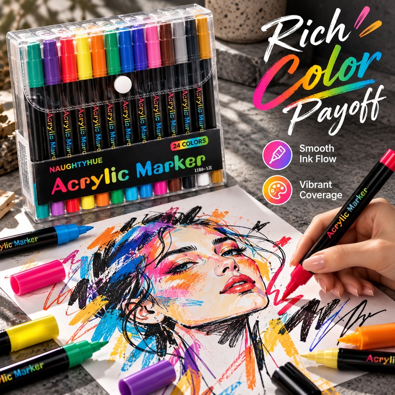 Zweifarbige Acryl-Filzstifte,  – Copic Marker Classic Bewertung und Preis